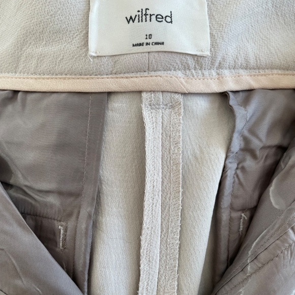 Wilfred Straight Leg High Waisted Belted Pants - Picture 5 of 5